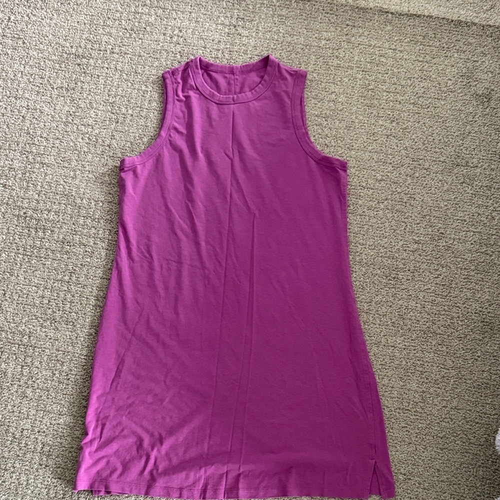 Lululemon Athletica Magenta Sleeveless Dress